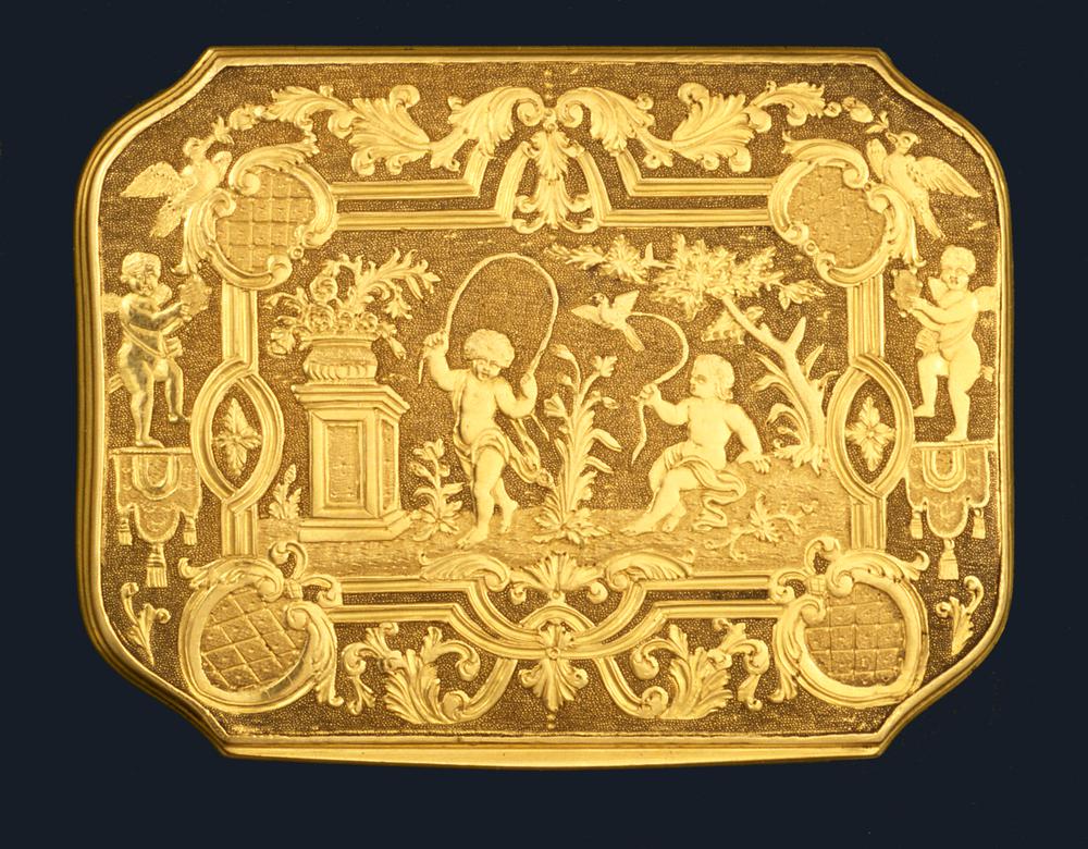 This photograph depicts the second gold box I will steal from the British Museum.