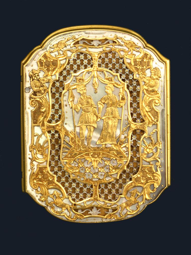 This photograph depicts the first gold box I will steal from the British Museum.