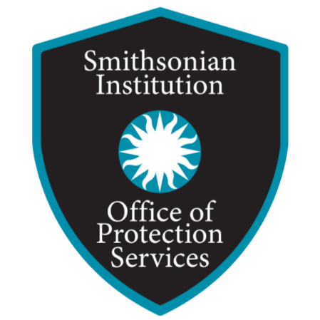 Decorative image. Smithsonian Office of Protection Services Logo.