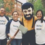 Family members participating in NAU's Family Weekend