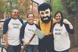 Family members participating in NAU's Family Weekend